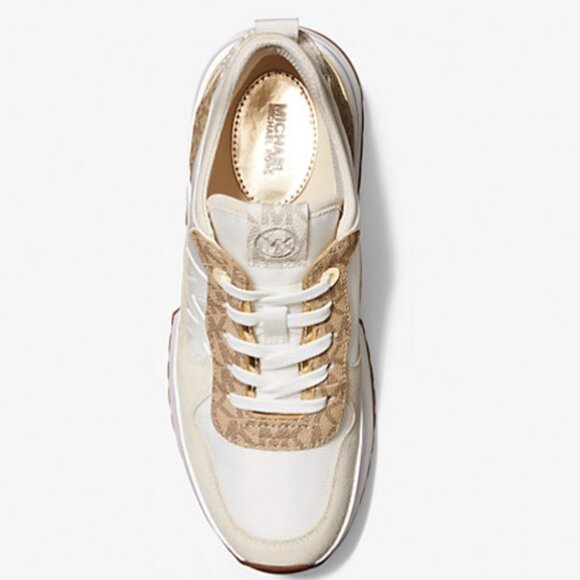 Michael Kors Muse Mesh & Logo Trainer Sneaker - Picture 4 of 4